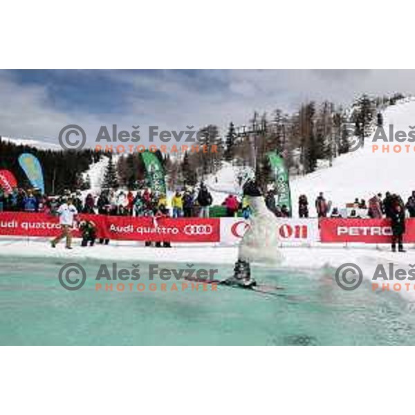 Luza Contest at Krvavec Ski Resort, Cerklje, Slovenia on April 1, 2018