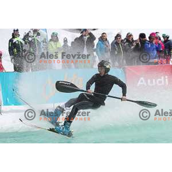 Luza Contest at Krvavec Ski Resort, Cerklje, Slovenia on April 1, 2018