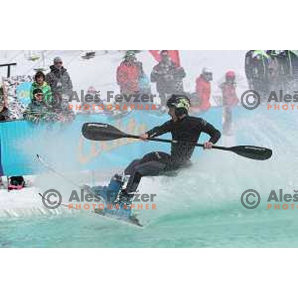 Luza Contest at Krvavec Ski Resort, Cerklje, Slovenia on April 1, 2018