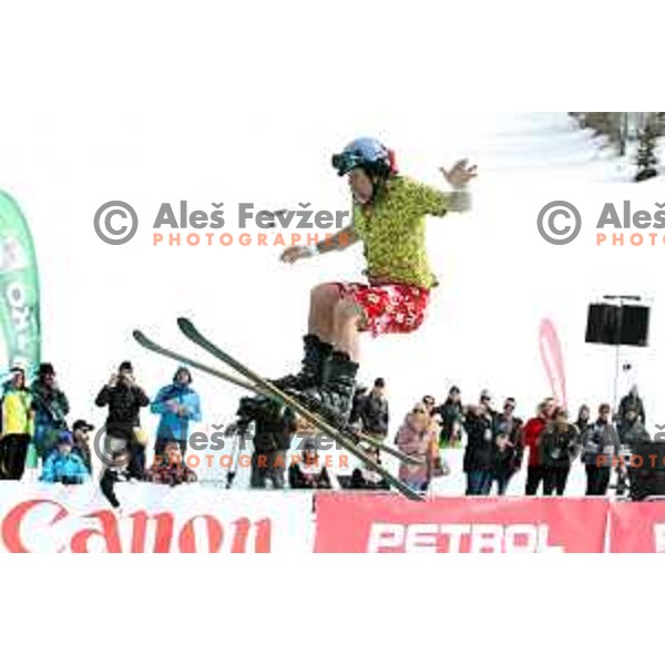 Luza Contest at Krvavec Ski Resort, Cerklje, Slovenia on April 1, 2018