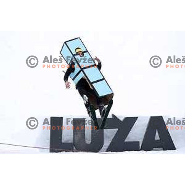 Luza Contest at Krvavec Ski Resort, Cerklje, Slovenia on April 1, 2018
