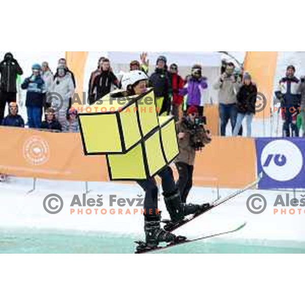 Luza Contest at Krvavec Ski Resort, Cerklje, Slovenia on April 1, 2018