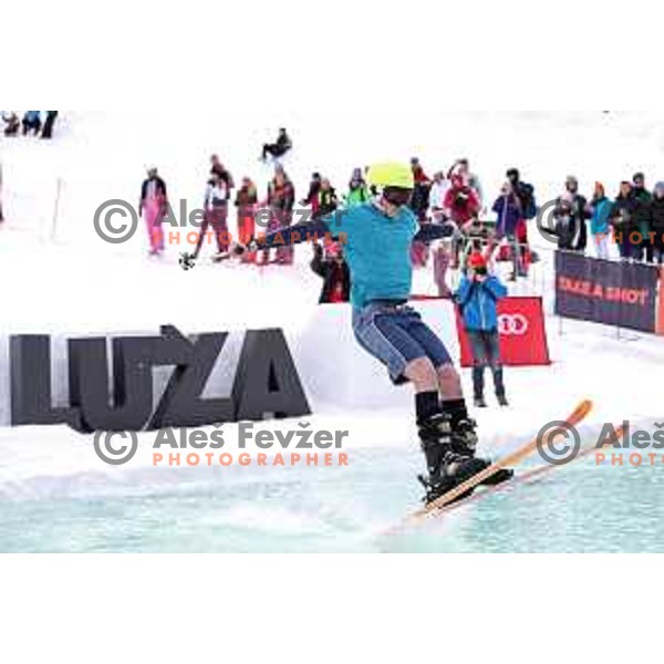 Luza Contest at Krvavec Ski Resort, Cerklje, Slovenia on April 1, 2018