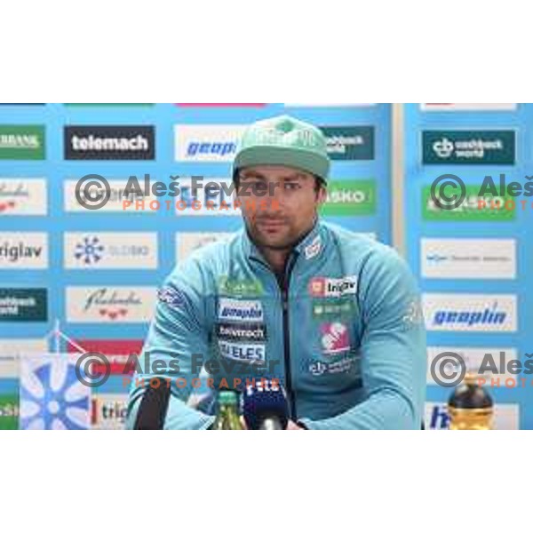 Gorazd Bertoncelj, new head coach of Slovenia Ski jumping team during press conference in Ljubljana, Slovenia on April 5, 2018