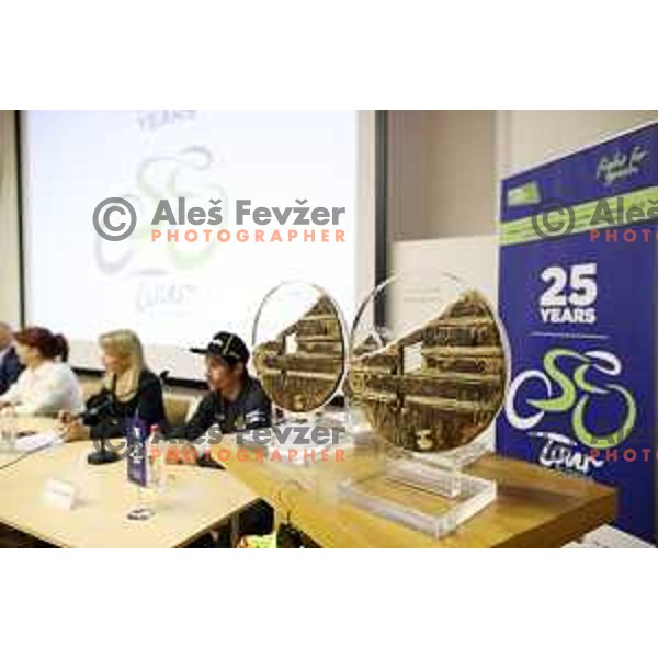 Primoz Roglic , ambassador of Tour of Slovenia 2018 during press conference before the race in Ljubljana, Slovenia on April 13, 2018
