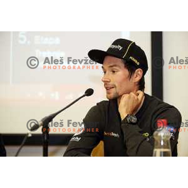 Primoz Roglic , ambassador of Tour of Slovenia 2018 during press conference before the race in Ljubljana, Slovenia on April 13, 2018