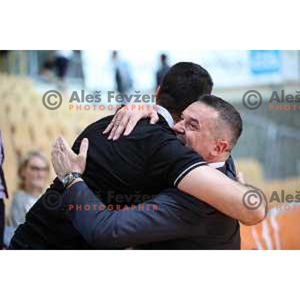 Jovan Beader during Nova KBM league basketball match between Sixt Primorska-Helios Suns in Arena Bonifika in Koper, Slovenia on April 21, 2018