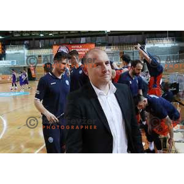 Matej Avanzo during Nova KBM league basketball match between Sixt Primorska-Helios Suns in Arena Bonifika in Koper, Slovenia on April 21, 2018