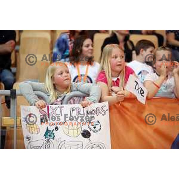 in action during Nova KBM league basketball match between Sixt Primorska-Helios Suns in Arena Bonifika in Koper, Slovenia on April 21, 2018