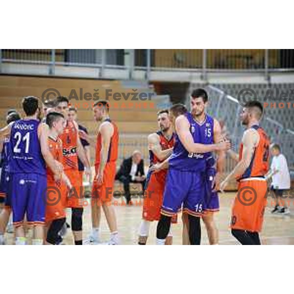 in action during Nova KBM league basketball match between Sixt Primorska-Helios Suns in Arena Bonifika in Koper, Slovenia on April 21, 2018