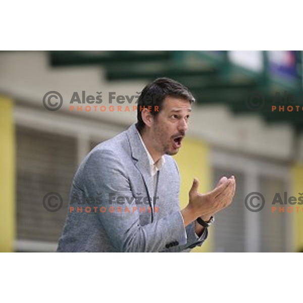 Jurica Golemac during semi-final of Nova KBM league basketball match between Krka and Sixt Primorska in Novo Mesto, Slovenia on May 12, 2018