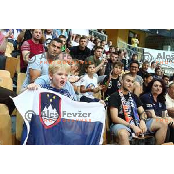 action during semi-final of Nova KBM league basketball match between Sixt Primorska and Krka in Koper, Slovenia on May 14, 2018