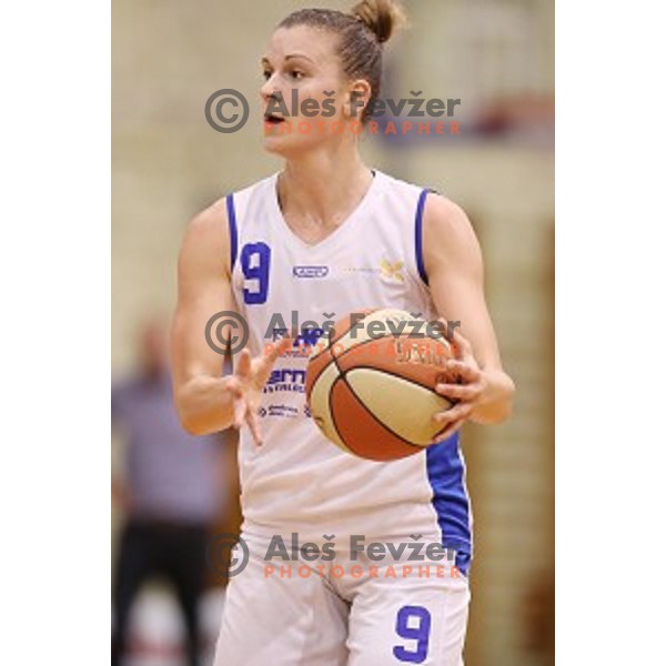 action during second match of the Final of Slovenian Women\'s basketball league between Triglav and Cinkarna Celje in Kranj on May 15, 2018