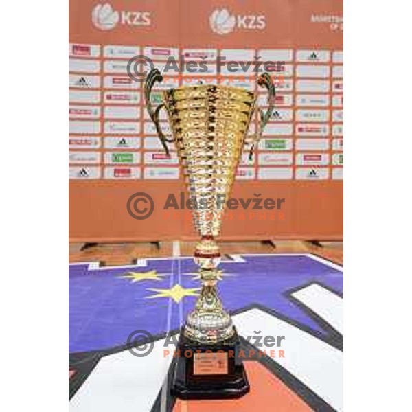 Final of Slovenian Women\'s basketball Championship match between Cinkarna Celje and Triglav in Celje on May 18, 2018