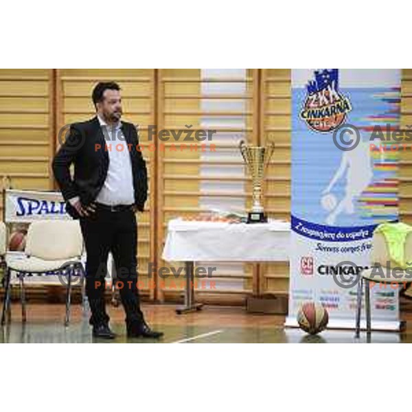 Final of Slovenian Women\'s basketball Championship match between Cinkarna Celje and Triglav in Celje on May 18, 2018