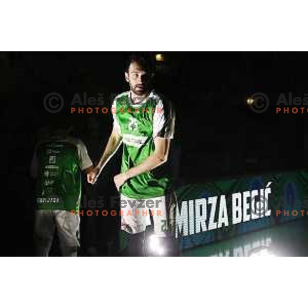 action during the Final of Nova KBM league basketball match between Petrol Olimpija and Krka in Stozice, Ljubljana, Slovenia on May 19, 2018