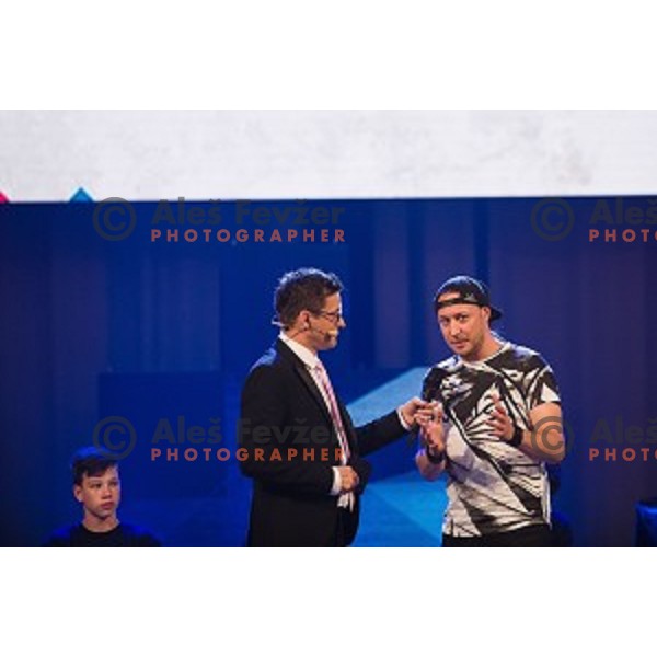 during the charity gala of the Slovenian Olympic committee, Grand Hotel Union, Ljubljana, Slovenia , 22.05.2018