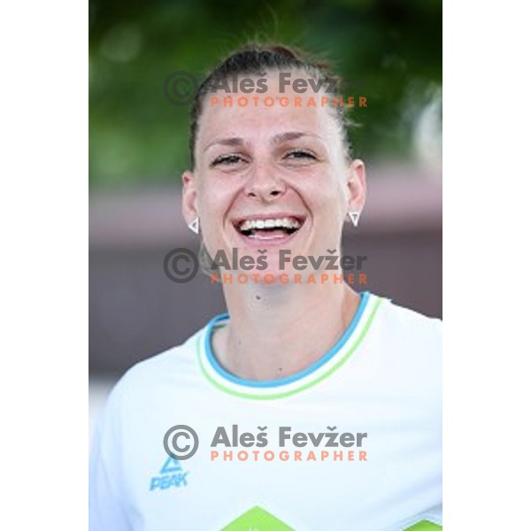 Monika Domjan, member of Slovenia Athletics team in 2018