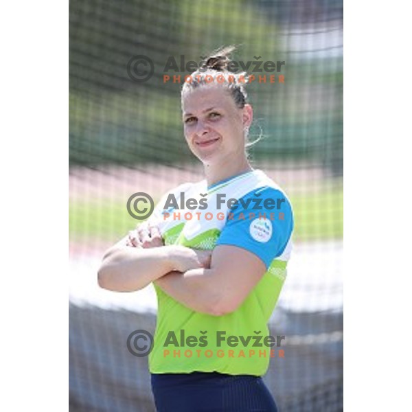 Monika Domjan, member of Slovenia Athletics team in 2018