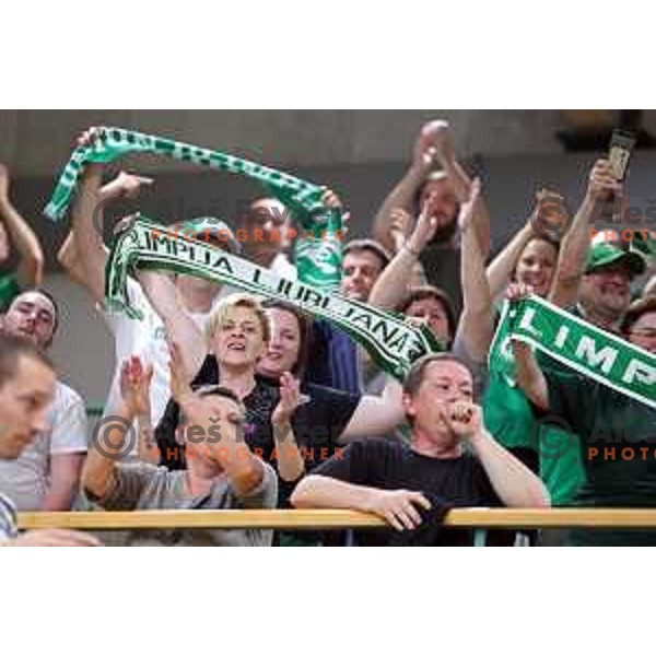 action during the Final of Nova KBM league basketball match between Krka and Petrol Olimpija in Novo Mesto, Slovenia on May 27, 2018