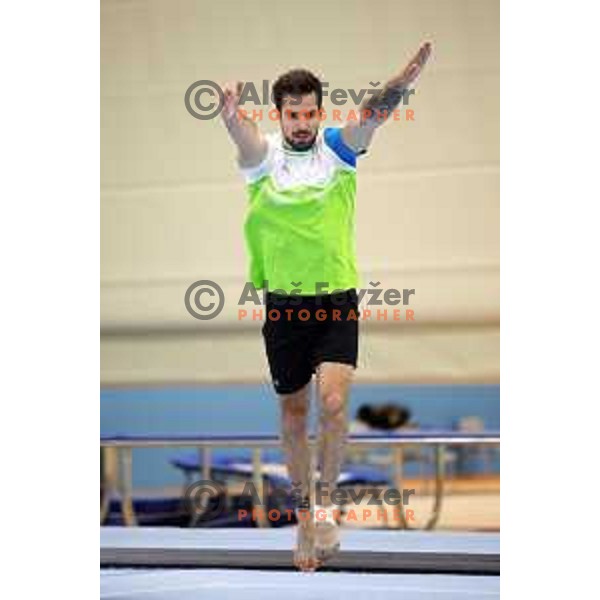 Rok Klavora, member of Slovenia Gymnastics team for World Cup event in Koper on June 2, 2018
