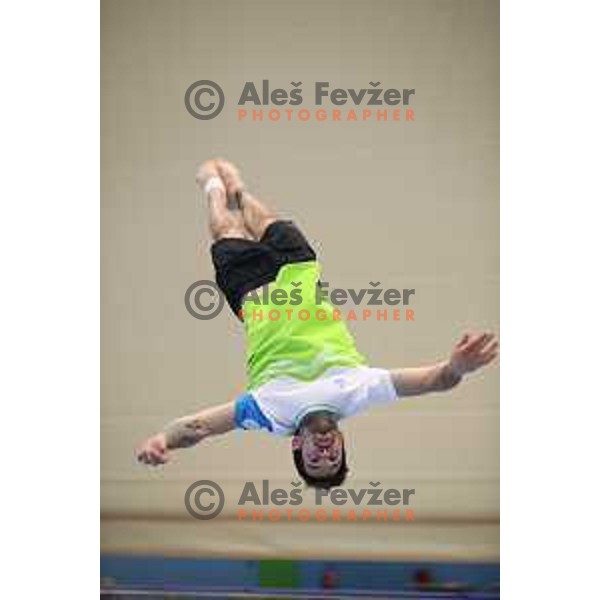 Rok Klavora, member of Slovenia Gymnastics team for World Cup event in Koper on June 2, 2018