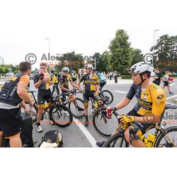 during Stage 1 of 25th Tour de Slovenia 2018 cycling race between Lendava and Murska Sobota, Slovenia on June 13, 2018