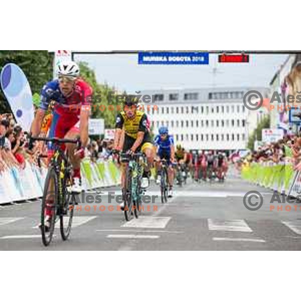 Primoz Roglic during Stage 1 of 25th Tour de Slovenia 2018 cycling race between Lendava and Murska Sobota, Slovenia on June 13, 2018