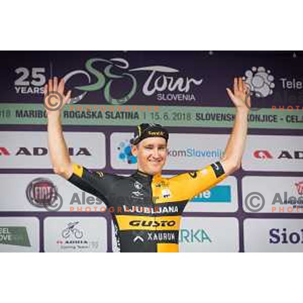 during Stage 1 of 25th Tour de Slovenia 2018 cycling race between Lendava and Murska Sobota, Slovenia on June 13, 2018