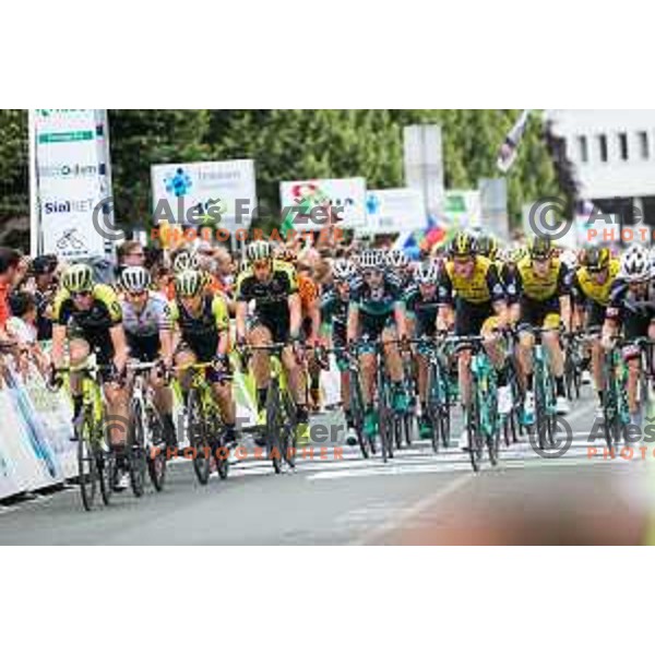 during Stage 1 of 25th Tour de Slovenia 2018 cycling race between Lendava and Murska Sobota, Slovenia on June 13, 2018