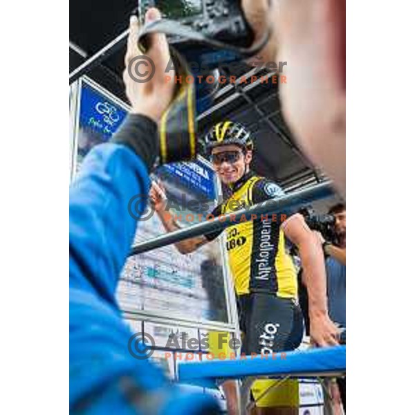 Primoz Roglic during Stage 2 of 25th Tour de Slovenie 2018 cycling race between Maribor and Rogaska Slatina, Slovenia on June 14, 2018