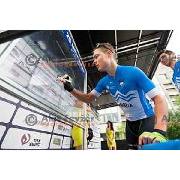 Jan Tratnik during Stage 2 of 25th Tour de Slovenie 2018 cycling race between Maribor and Rogaska Slatina, Slovenia on June 14, 2018
