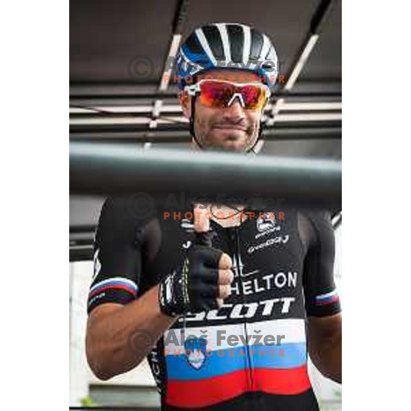 Luka Mezgec during Stage 2 of 25th Tour de Slovenie 2018 cycling race between Maribor and Rogaska Slatina, Slovenia on June 14, 2018