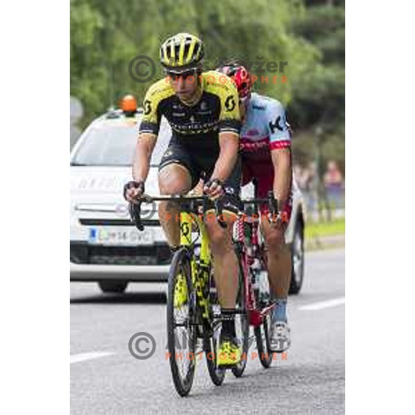 Roger Kluge (Mitchelton - Scott) at third stage of 25th Tour of Slovenia cycling race between Slovenske Konjice in Celje (175,7 km), Slovenia on June 15, 2018