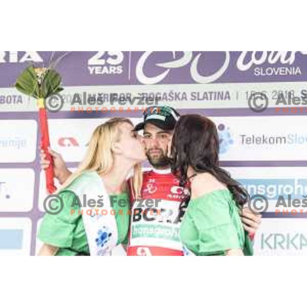 at third stage of 25th Tour of Slovenia cycling race between Slovenske Konjice in Celje (175,7 km), Slovenia on June 15, 2018