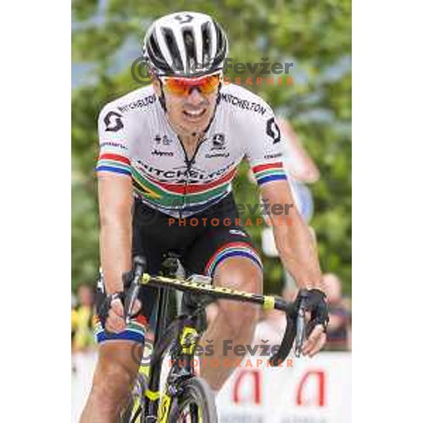 Darly Impey at third stage of 25th Tour of Slovenia cycling race between Slovenske Konjice in Celje (175,7 km), Slovenia on June 15, 2018