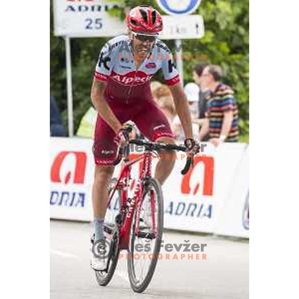 at third stage of 25th Tour of Slovenia cycling race between Slovenske Konjice in Celje (175,7 km), Slovenia on June 15, 2018