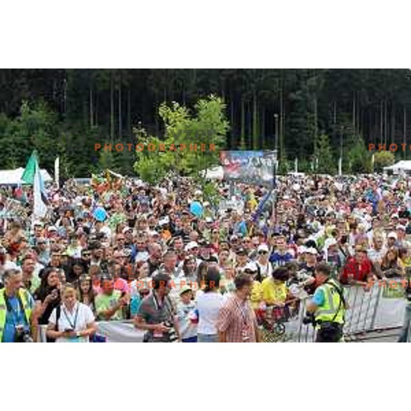 Primoz Roglic (Lotto Jumbo NL), winner of 25th Tour of Slovenia cycling race in Novo Mesto, Slovenia on June 17, 2018