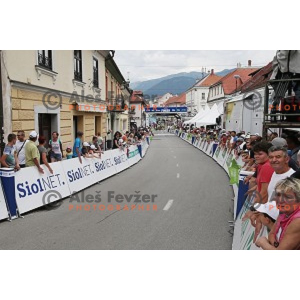 at the start of fourth stage of 25th Tour of Slovenia cycling race between Ljubljana and Kamnik (155 km) Slovenia on June 16, 2018