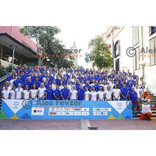 Official presentation of Slovenia team for Tarragona 2018 Mediteranean Games Spain in Portoroz, Slovenia on June 18, 2018