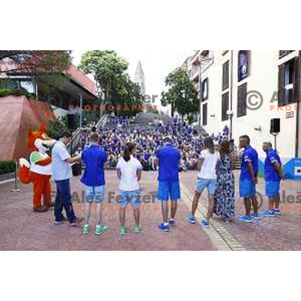 Official presentation of Slovenia team for Tarragona 2018 Mediteranean Games Spain in Portoroz, Slovenia on June 18, 2018