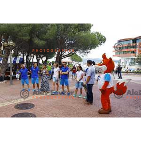 Official presentation of Slovenia team for Tarragona 2018 Mediteranean Games Spain in Portoroz, Slovenia on June 18, 2018