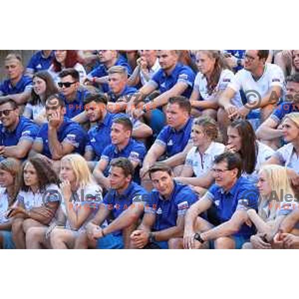Official presentation of Slovenia team for Tarragona 2018 Mediteranean Games Spain in Portoroz, Slovenia on June 18, 2018