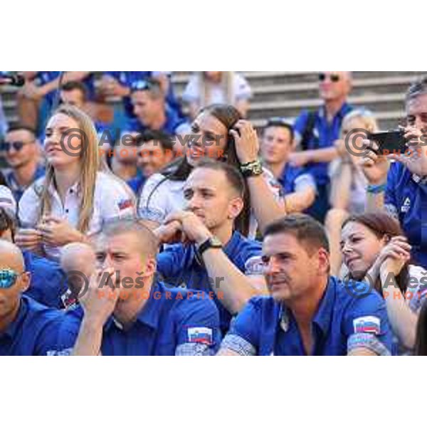 Official presentation of Slovenia team for Tarragona 2018 Mediteranean Games Spain in Portoroz, Slovenia on June 18, 2018