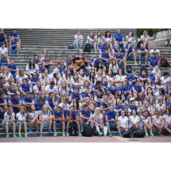 Official presentation of Slovenia team for Tarragona 2018 Mediteranean Games Spain in Portoroz, Slovenia on June 18, 2018