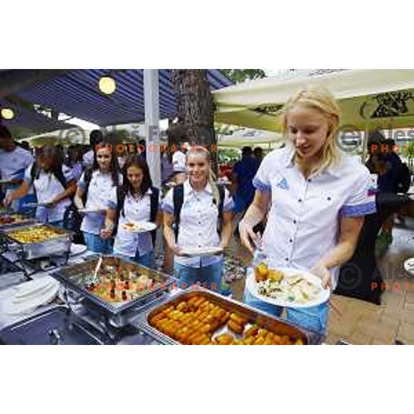 Official presentation of Slovenia team for Tarragona 2018 Mediteranean Games Spain in Portoroz, Slovenia on June 18, 2018
