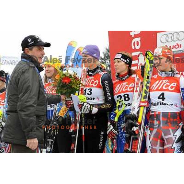Drago Cotar after second run of 44.Golden Fox Audi FIS Alpine Ski World Cup Slalom in Maribor13.1.2007. Photo by Ales Fevzer 