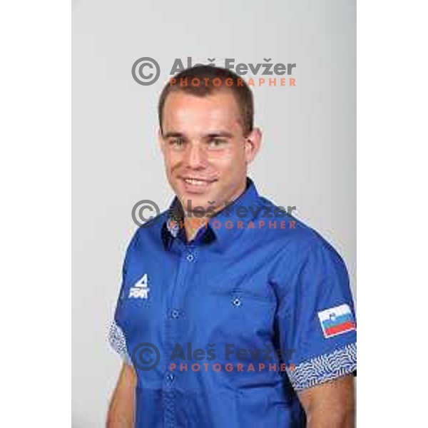 Aljaz Venko, member of Slovenia team for Tarragona 2018 Mediteranean Games Spain in Portoroz, Slovenia on June 18, 2018