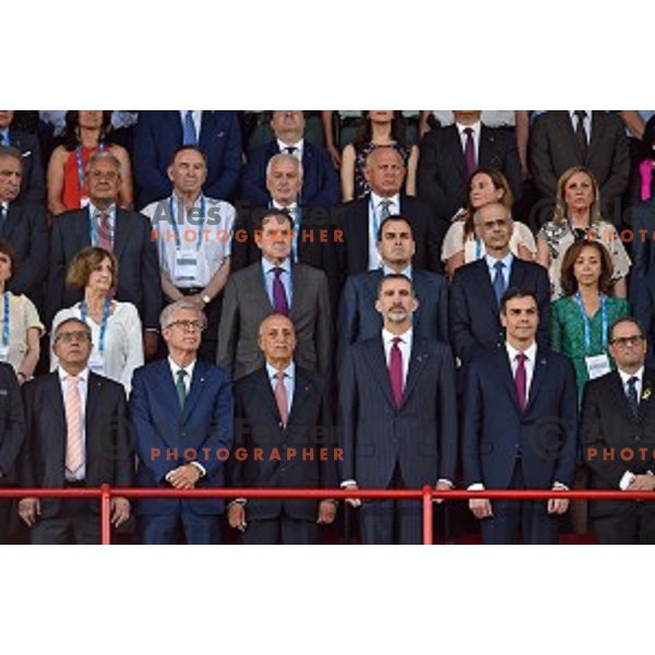 Opening Ceremony of Tarragona 2018 Mediteranean Games, Spain on June 22, 2018
