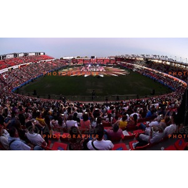 Opening Ceremony of Tarragona 2018 Mediteranean Games, Spain on June 22, 2018